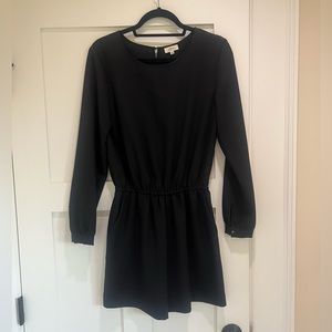 Wilfred Long Sleeve Black Romper